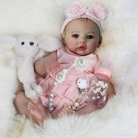 Full-body silicone reborn doll